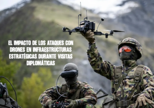 El impacto de los ataques con drones en infraestructuras estratégicas durante visitas diplomáticas