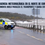 Emergencia meteorológica en el norte de Europa la tormenta Boelo paraliza el transporte y causa estragos