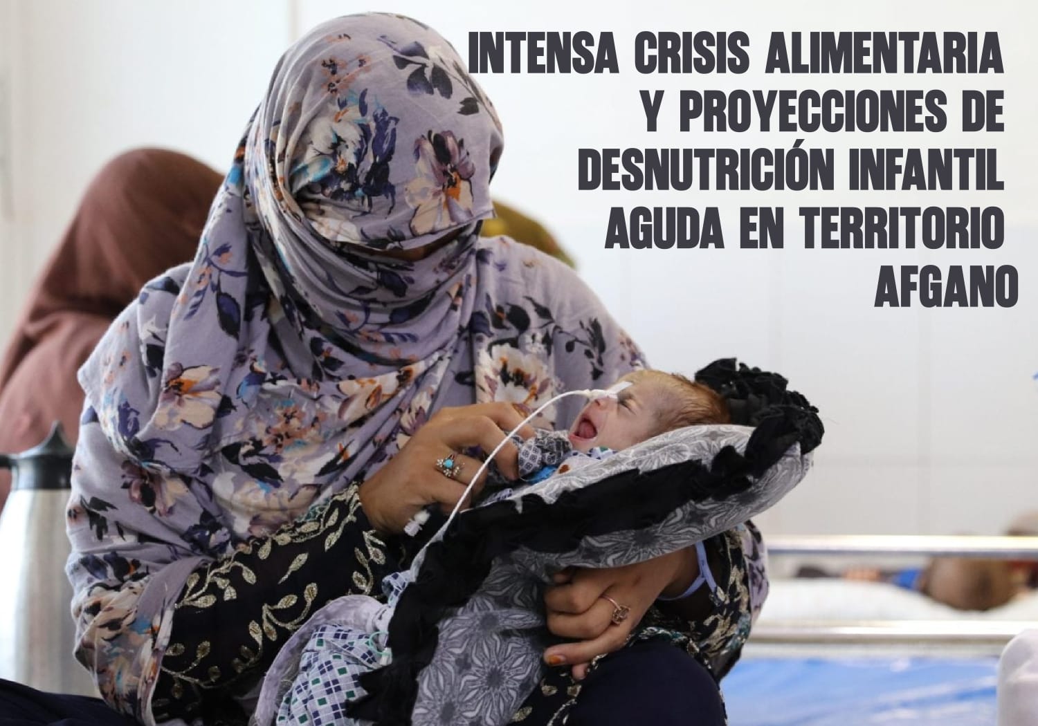 Intensa crisis alimentaria y proyecciones de desnutrición infantil aguda en territorio afgano