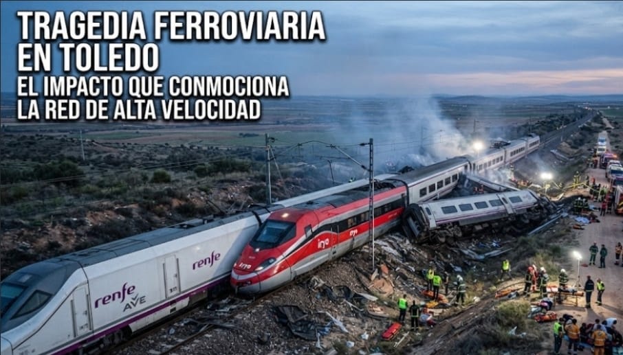 TRAGEDIA FERROVIARIA EN TOLEDO